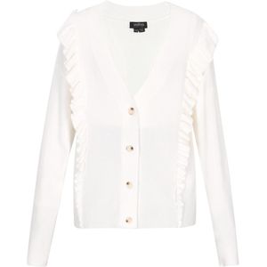 usha BLACK LABEL Gebreid vest  offwhite