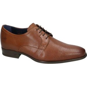 Fluchos -Heren - cognac/caramel - geklede lage schoenen - maat 46