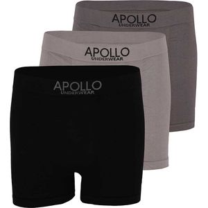 Apollo - Boxershort heren - Heren boxershorts - Maat M - Naadloze boxerhorts heren - Boxershort multipack - Heren boxershort pack - Ondergoed heren