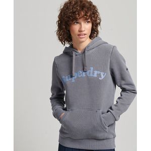 Superdry Trui Vintage Cooper Classic Hood W2011461a Nautical Navy 09s Dames Maat - XS