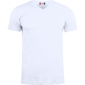 Clique Basic-T V-neck 029035 - Wit - XS