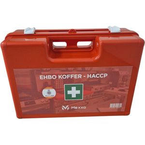 Mexxo - HACCP horeca - verbandkoffer BHV (Oranje Kruis Richtlijn 2021) - incl. wandbeugel en bevestigingsmateriaal