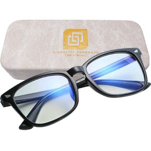 E-Quality Products - Blauw licht bril - Blauw licht bril zonder sterkte - Computerbril