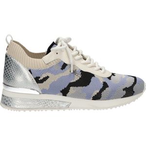 La Strada Blauwe camouflage sneakers dames - maat 41