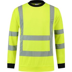 Tricorp Sweater RWS - Workwear - 303001 - Fluor Geel - maat 4XL