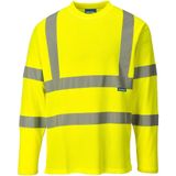 Portwest - Hi-Vis T-shirt - Geel - Lange Mouwen - S278
