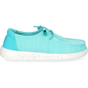 HEYDUDE Wendy - Loafers - Keramisch Blauw - Stretch-Mesh Bovenwerk