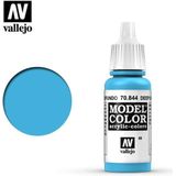 Vallejo 70844 Model Color Deep Sky Blue - Acryl Verf flesje