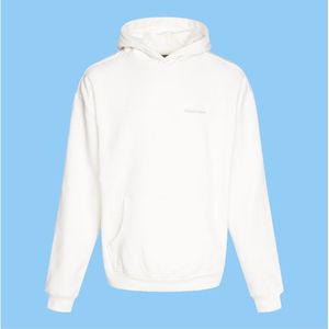 TODAVIDA - hoodie logoprint - offwhite - 400 grams - 80% katoen en 20% polyester