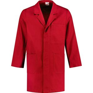 EM Workwear Stofjas 100% katoen rood maat XXL / 60-62