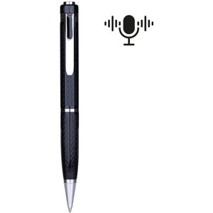 Afluister Pen - Afluisterapparaat - Inclusief 32GB SD Kaart - Afluisterapparatuur - Voice Recorder - Mini Audio Afluisterapparaat - Dictafoon - Spy Recorder - Opname Recorder - Opname Apparaat - Memo Recorder