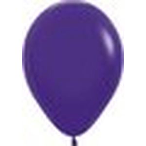 Sempertex Ballonnen Fashion Violet| 50 stuk | 5 inch | 13cm | Miniballonnen