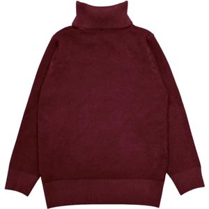 Nivard Sweater Dames - Sweaters - Hoodie - Warme Trui - Vest - Bordeauxrood - XS