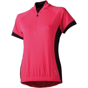 Agu Shirt KM Amanta - Sportshirt -  Dames - Maat S - Roze;Zwart