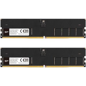 Silicon Power - Desktopgeheugen - DDR5 - 64GB (2x32GB) - 4800MHz - CL40 - UDIMM - SP064GBLVU480F22