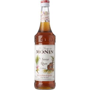 Monin Caribbean Rumsiroop | Alcoholvrij | 70cl