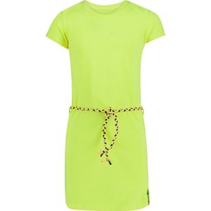 4PRESIDENT Meisjes jurk - NeonYellow - Maat 80 - Meisjes jurken