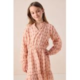 Sissy-Boy - A-lijn Jurk - Lichtoranje - Met Print