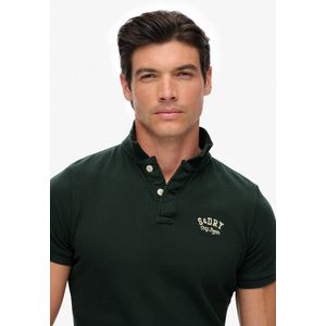 Superdry - Vintage Athletic - Poloshirt - Groen - Korte Mouw