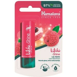 Himalaya - Litchi Shine - Lippenbalsem - 4,5 g - Rijk aan Vitamine E en Antioxidanten