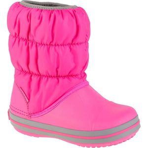 Crocs Winter Puff Boot Kids 14613-6TR, voor meisje, Roze, Sneeuw laarzen, maat: 34/35