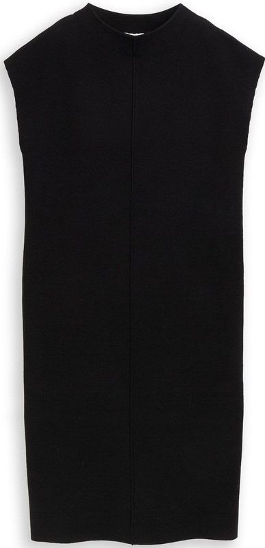 Tom Tailor Gebreide jurk met opstaande kraag