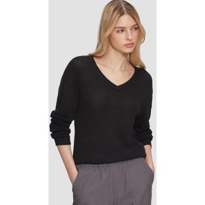 Gebreide Trui - Pullover - V-hals - Katoenmix