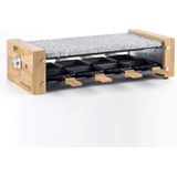 H.Koenig WOD8 - Gourmetset - Steengrill - Raclette - 8 Pannetjes