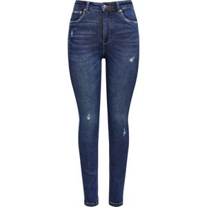 Only Mila Life High Waist Dames Skinny Jeans - Maat W28 X L30