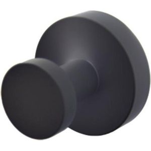 Plieger handdoekhaak magnetisch 49mm mat zwart