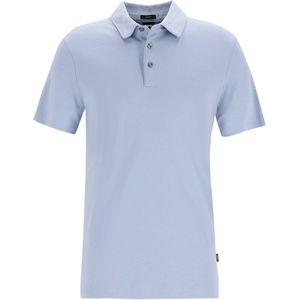BOSS Palosh slim fit heren polo - pique - lila