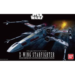 1:72 Revell Bandai 01200 Star Wars X-Wing Starfighter Plastic Modelbouwpakket