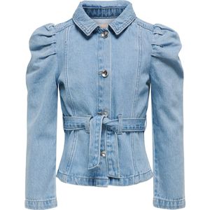 ONLY KOGJULES LS BELT DNM JACKET NAS Meisjes Jas - Maat 152