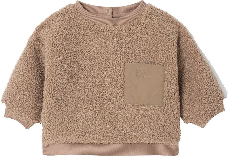 Vertbaudet - Baby Sweater - Sherpa - Zacht en Warm - Lange Mouwen
