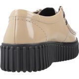 Clarks - Bee Patent - Veterschoenen - Beige - Dames