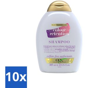 10 x OGX - Colour Retention - Shampoo - Voor Gekleurd Haar - 385 ml - OGX Shampoo