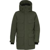 Didriksons DREW USX PARKA 8 Heren Outdoorjas - Deep Green - Maat XXL