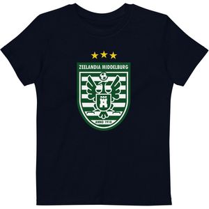 Zeelandiamiddelburg - Biologisch katoenen T-shirt voor kinderen - Black, 3-4
