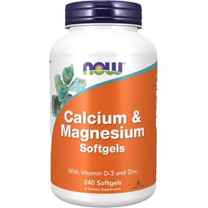 Calcium Magnesium with Vitamin D & Zinc 240softgels