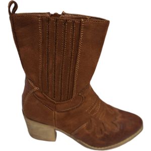 SUPERMODE-WESTERNBOOT-BROWN-IMITATIELEER-SIZE 37