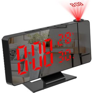 Solacis Wekkerradio Met Projectie - Wekkerradio - Digitale wekker - Wekkerradio kinderen - Wekker met projectie op plafond - Must have!