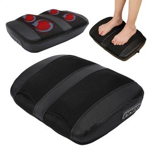 Golermo Elektrische Shiatsu Voetmassage Apparaat – Met Verwarming, 3 Massagestanden & 4 Roterende Massagekoppen – Relax & Ontspan – Inclusief Oplader en Afneembare Hoes