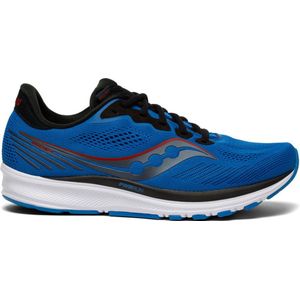 Saucony Ride 14 Heren - Sportschoenen - Hardlopen - Weg - blauw/zwart