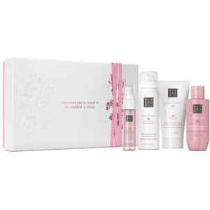 Rituals - Geschenkset voor Vrouwen - 4 Producten - Douchegel 50 ml + Bodycrème 70 ml + Douche olie 75 ml + Mist for Hair and Body 20 ml - Giftset Vrouw - Cadeaudoos - Geschenkdoos - Doucheschuim - Shower Gel - Sakura