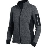 FHB Marieke Damesvest Tricotfleece Antraciet-Zwart maat XS
