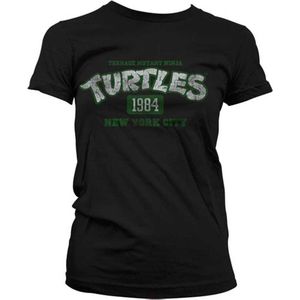 Teenage Mutant Ninja Turtles Dames Tshirt -M- Turtles NY 1984 Zwart