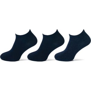 Sokken sneaker 6 paar - 4 paar Navy - 2 paar Jeans