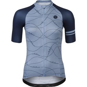 AGU Velo Wave Fietsshirt Essential Dames - Blauw - M