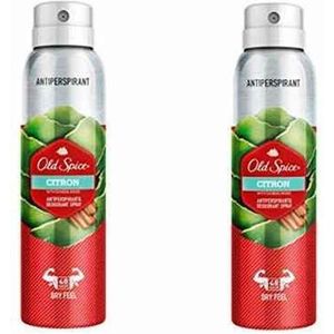 Deodorant Spray Citron Old Spice (2 x 150 ml)