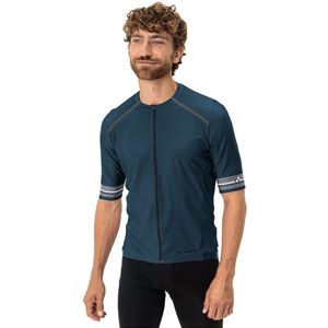 Vaude Bike Furka Ii Korte Mouw Wielertrui Blauw M Man
